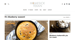 Desktop Screenshot of homesicktexan.com